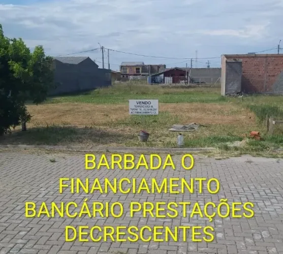 Terreno plano 8x25m, bem localizado uma quadra da av principal do Central park Rio Grande