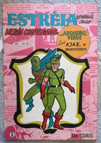 Estreia -Arqueiro Verde e Ajax #02 EBAL 1975