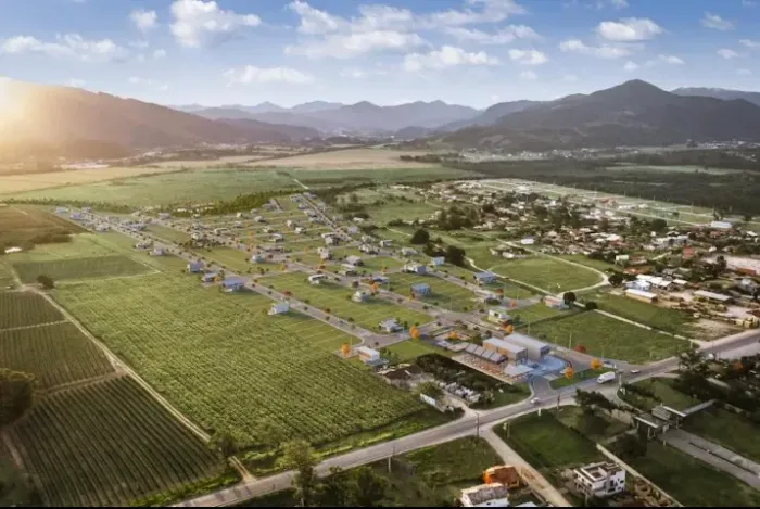 Terreno de 300 m2 á venda no Loteamento Reserva do Lago entrada Garopaba
