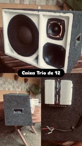 Caixa Trio de 12 com módulo