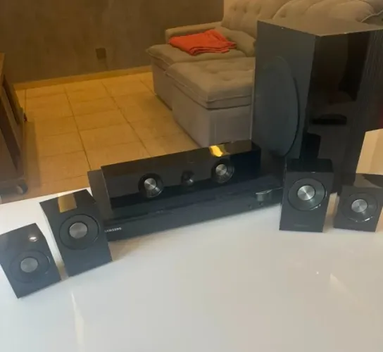 Home Theater Samsung HT-C460 5.1 - 850W RMS (Tudo Funcionando Perfeito)
