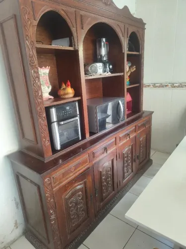 Estante madeira maciça
