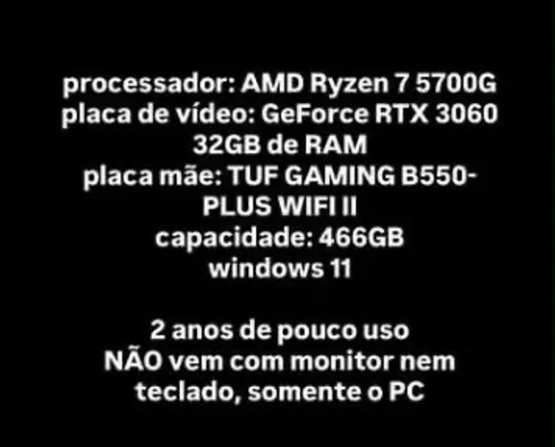 PC GAMER POUCO USO