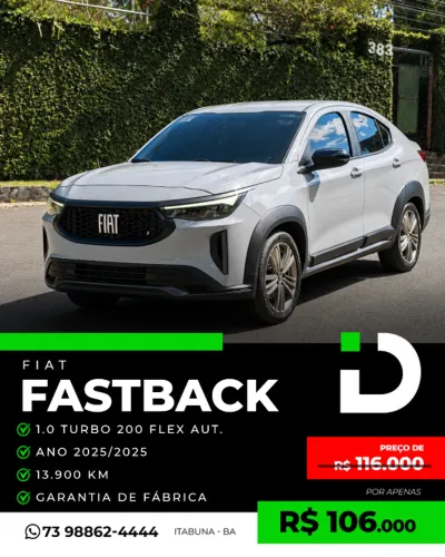 Fiat Fastback 1.0 200 Turbo Flex AUT 2025