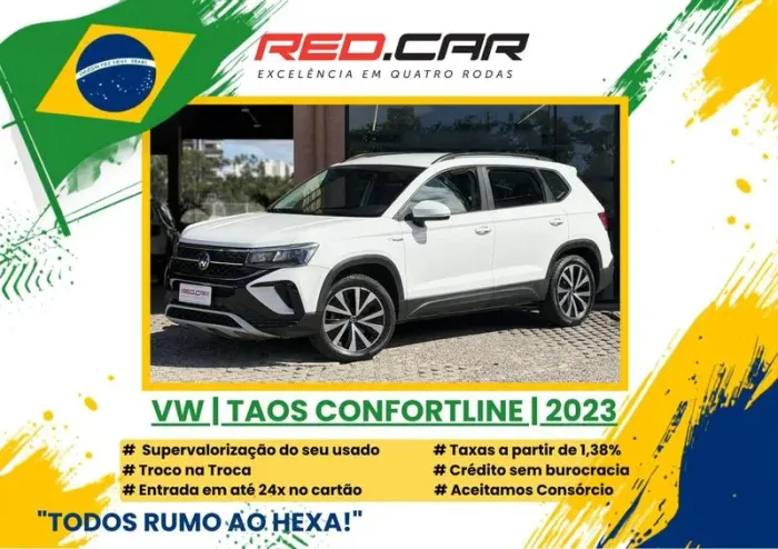 Volkswagen Taos Comfortline 1.4 250 TSI Flex AUT 2023
