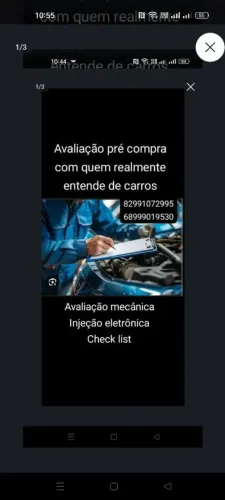 Avaliação pré compra 