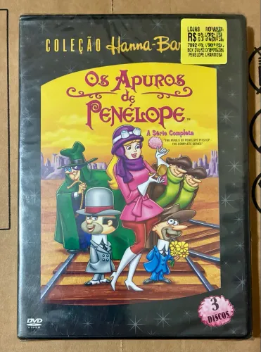 DVD LACRADO OS APUROS DE PENÉLOPE CHARMOSA - SÉRIE COMPLETA LACRADA 