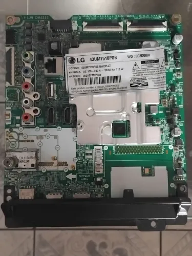 Placa eletrônica TV LG 43