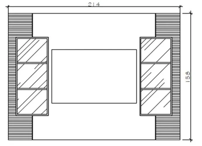 Painel de tv planejado