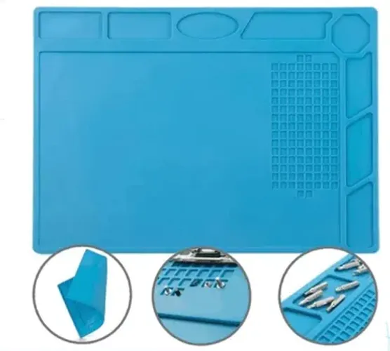 Manta Antiestática Silicone 32x23cm Para Manutenção Com Divisórias z1493