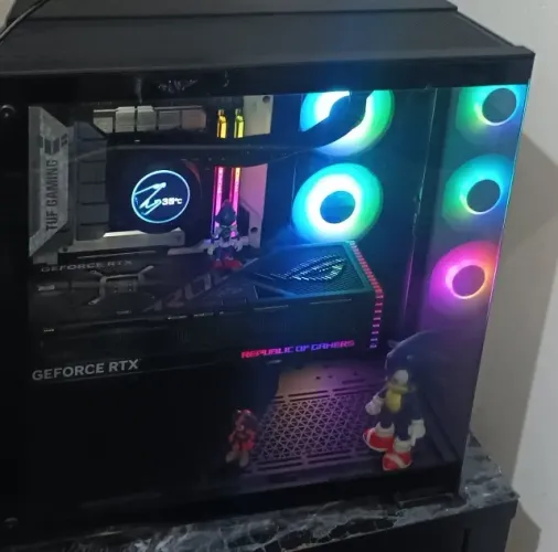 Pc/4090 BTF/I9 14900KF 14°/P MÃE z790-BTF/SSD 4TB/DDR5 48G/FontGalax Omega 1200W/Water Coo