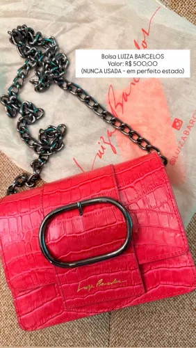 Bolsa Luiza Barcelos e jorge bischoff