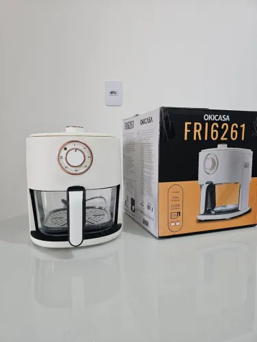 Air Fryer de vidro. Okicasa