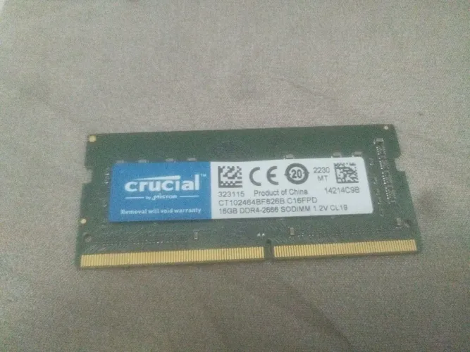 Memória RAM 16gb