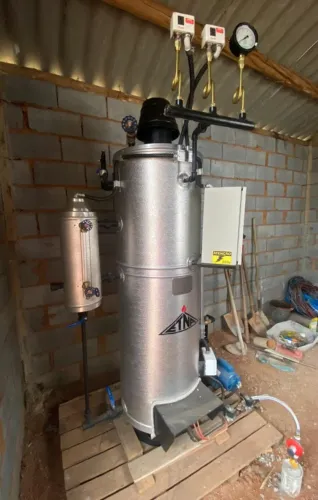 Caldeira Gerador De Vapor Vertical Industrial Etna Novo