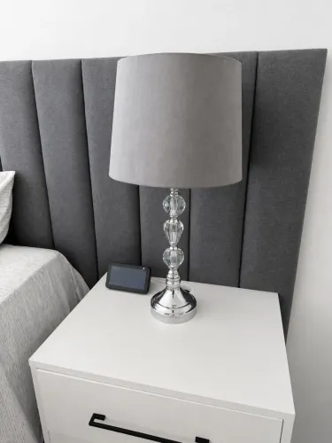 Conjunto de Abajur Luxo de Cabeceira e Piso | Importado dos Eua