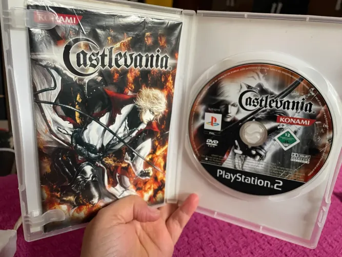Jogo Castlevania Lament of innocence original de PlayStation 2