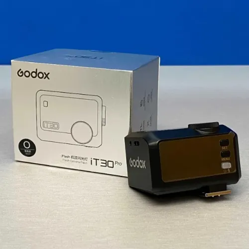 GODOX IT30PRO FLASH TTL TRANSMISSOR SPEEDLITE LUMIX OLYMPUS OM SYSTEM PANASONIC