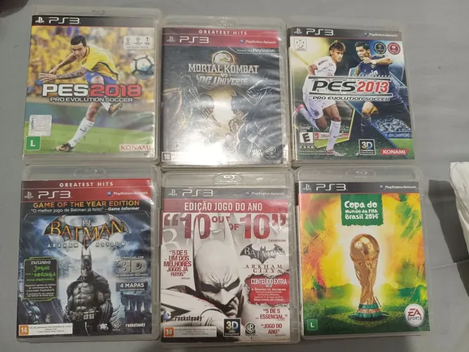 Coleção jogos PS3