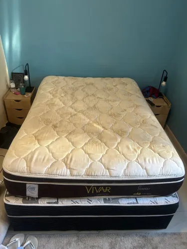 Cama casal + colchão