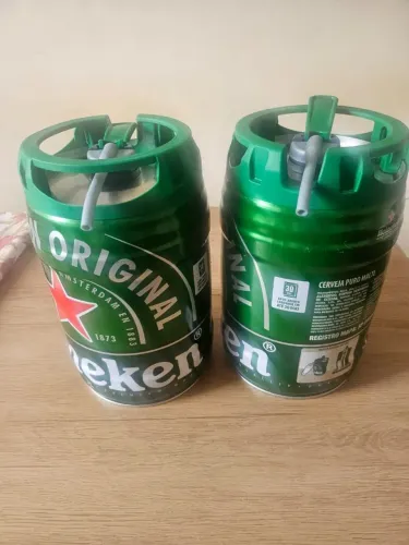 Barril vazil Heineken