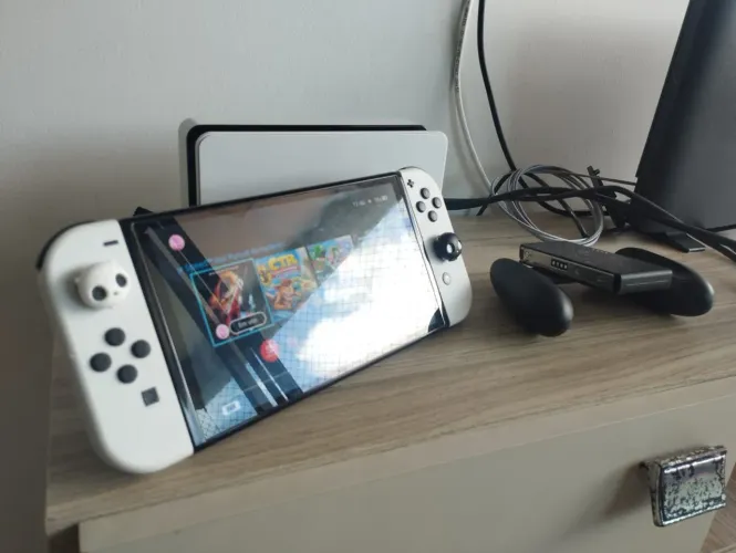 Nintendo Switch Oled Desbloqueado Com Jogos - Envio Imediato