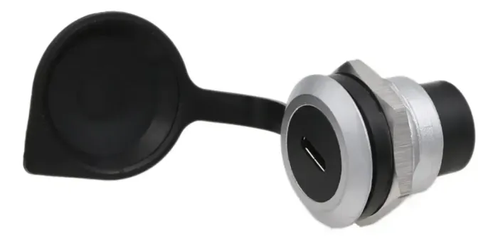 Conector Circular USB C à Prova d?Água | Tipo-C IP65