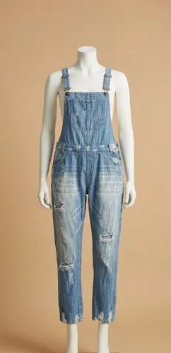 Macacão Jeans/ Jardineira