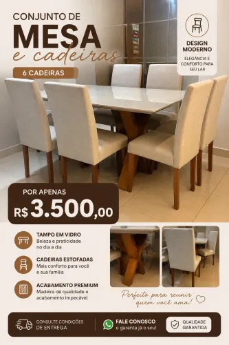 MESA MUITO NOVA