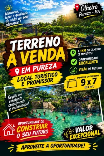 Oportunidade de Crescimento! Terreno Excelente.