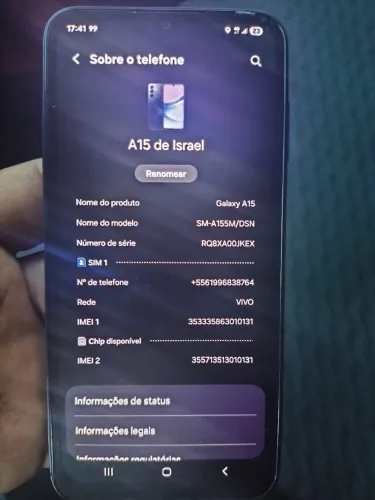 Samsung a15.
