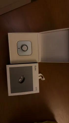 Oura Ring 5 Black Tamanho 8 Novo 