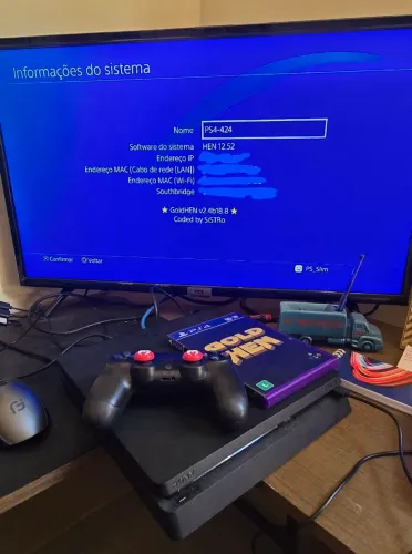 Ps4 slim 500GB desbloqueado