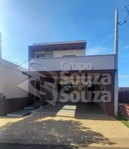 casa à venda no Água Branca, condominio Monaco, com 3 quartos, piscina e área gourmet