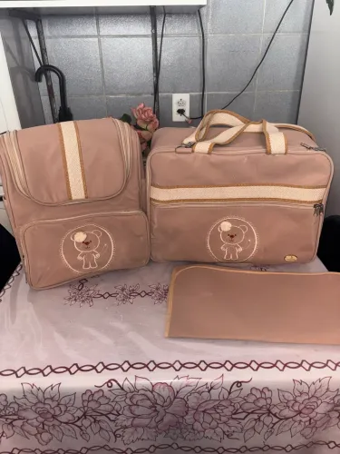 Kit Mala e mochila maternidade menina