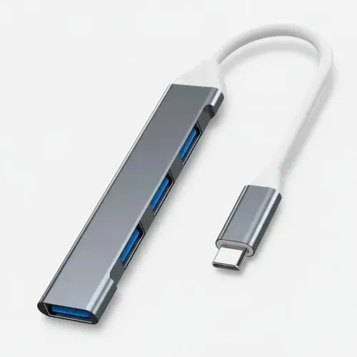 HUB (emulador) tipo: C com 4 portas USB 