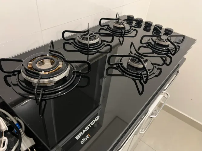 Cooktop Brastemp 5 Bocas BDD85AEUNA