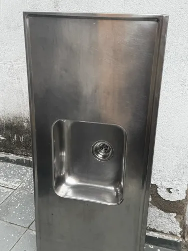 Pia de inox 130/57 reforçado