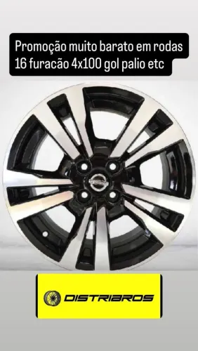 Vendo rodas 16 original do Nissan kits 
