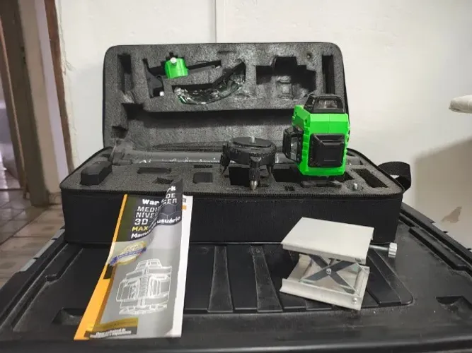 Nível Laser Verde 16 Linhas War Shark