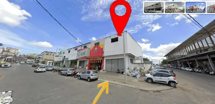 Ponto Comercial Loja/ Galpão para Locação na Praça do Tropeiro no Centro de Feira de Santa