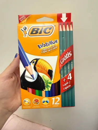 Lápis de cor bic