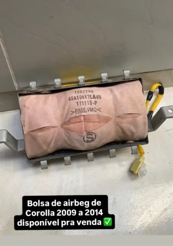 Bolsa de aiberg Corolla 2009 a 2014