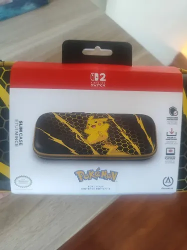 Case Slim Oficial Pikachu Nintendo Switch 2
