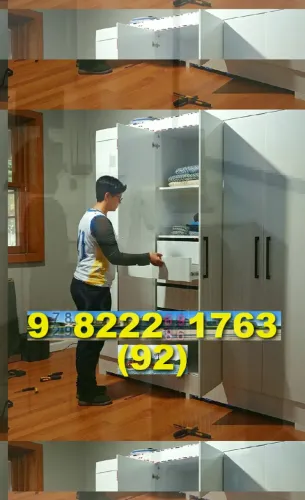 Montador de Móveis em Educandos, St. Etienne e Nova Esperança! Ligação: 92?9?8222?1763