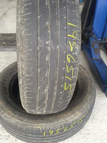 Pneu 195 65 15 Bridgestone Duranza GM Spien usado