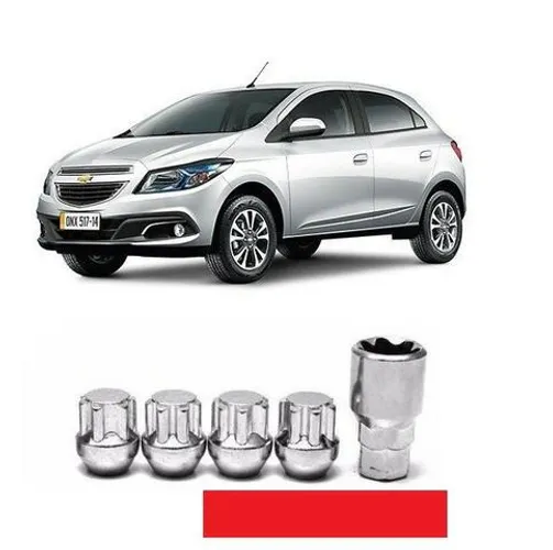 Porcas Anti Furto para Rodas Onix Prima sonic cobalt spin tywuw tihwf