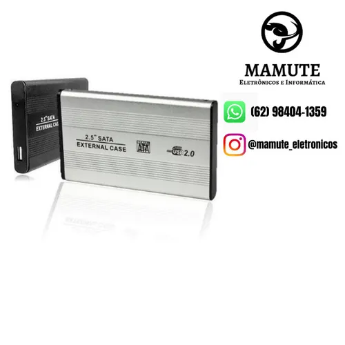 Case Hd Externo Sata 2.5 De Bolso Usb 2.0 Notebook