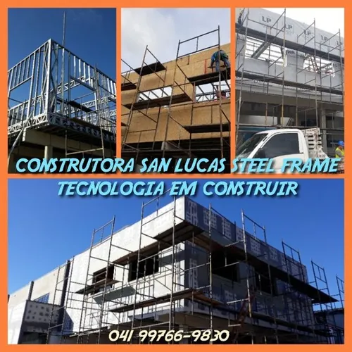 Steel Frame. Telhados. Forros drywall....