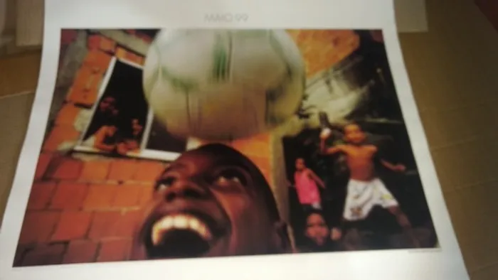 Raro . Futebol - Calendário 1999 Comemorativo [85cm x 70cm]